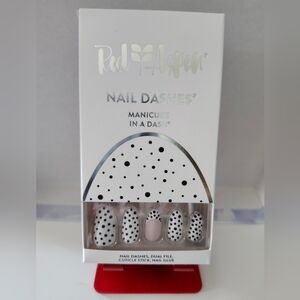 Red Aspen Polka Dot Nail Dashes